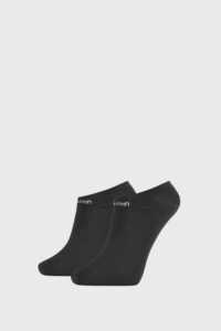 2 PACK dámských ponožek Calvin Klein Leanne černé